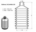 Osłona MIESZKOWA 14,5x46x110