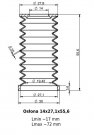 Osłona MIESZKOWA 14x27,1x55,6