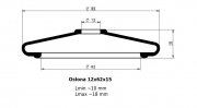 Osłona MIESZKOWA 12x62x15