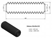 Osłona MIESZKOWA 20x20x135