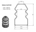 Osłona MIESZKOWA 14x37x63