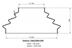 Osłona MIESZKOWA 100x200x100